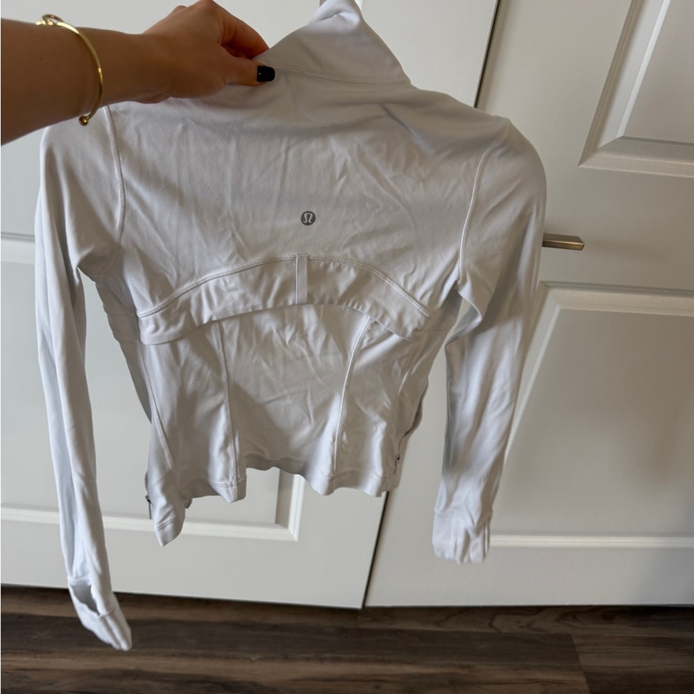 Lululemon White Zip-Up Jacket - Picture 4 of 5